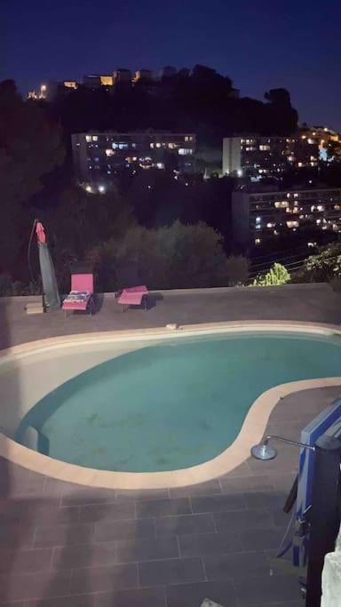 Avec Piscine Et Vue Magnifique Sur Nizza